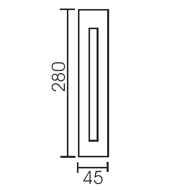 Asas para portas - FERRO